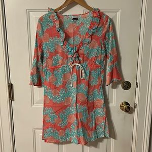 Mud Pie bathing suit cover up - M